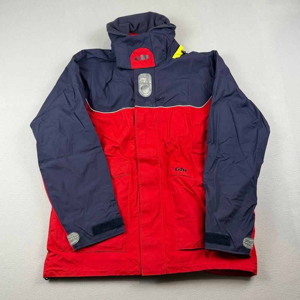 Gill Sailing Jacket Women’s/Men’s L Red & Navy Hooded
